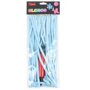 GLOBO LARGO 40U + INFLADOR FELIZ GROUP