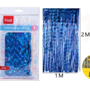 CORTINA TORNASOL DE FIESTA 1X2M FELIZ GROUP