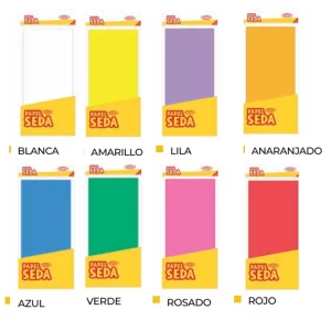 PLIEGO PAPEL SEDA 50X66CM 10U ARTEL