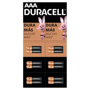 PILA AAA BLISTER DE 12 UNIDADES DURACELL