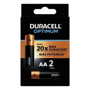 PILA AA OPTIMUM BLISTER 2 UNIDADES DURACELL